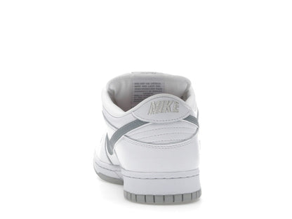 Nike SB Dunk Low Supreme 94 White Metallic Silver