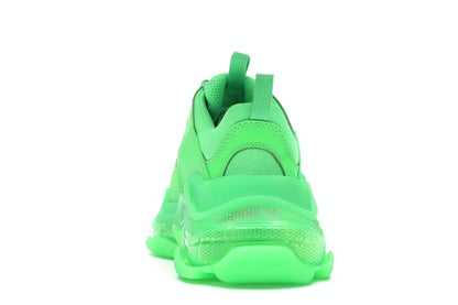 Balenciaga Triple S Neon Green Clear Sole (Women's)