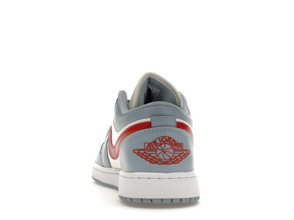 Jordan 1 Low Blue Whisper Dune Red (Women's)