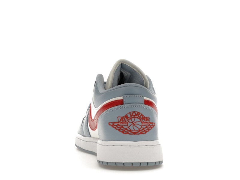 Jordan 1 Low Blue Whisper Dune Red (Women's)