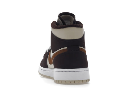 Jordan 1 Mid SE Brown Basalt Oatmeal (Women's)