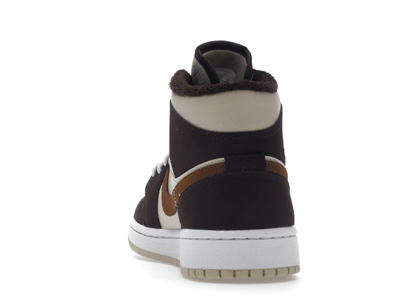 Jordan 1 Mid SE Brown Basalt Oatmeal (Women's)