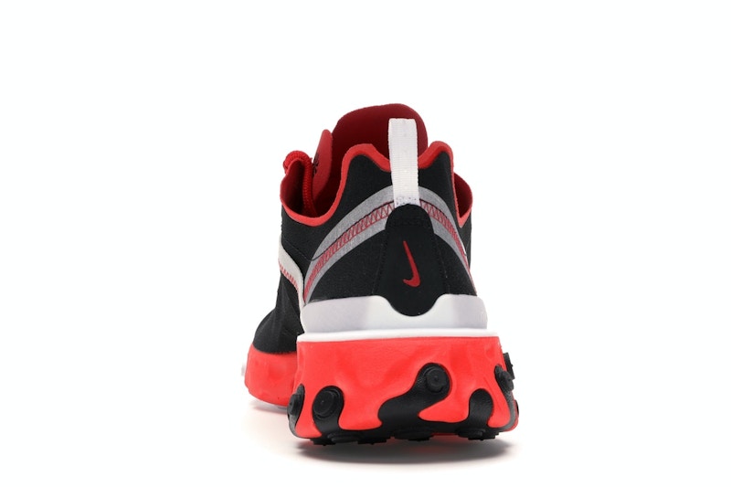 Nike React Element 55 Black White Red Orbit