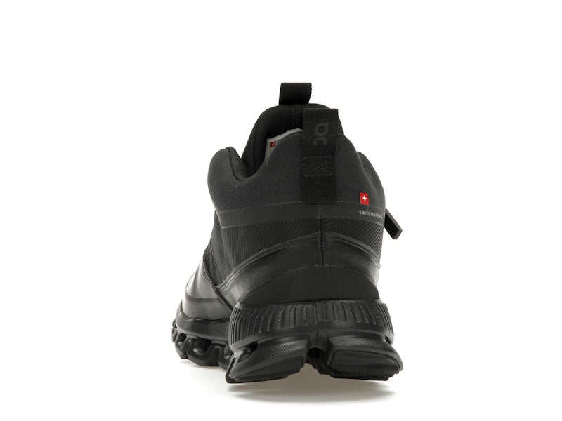 On Running Cloud Hi Waterproof Black