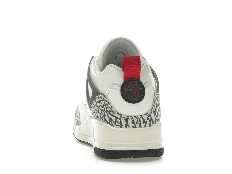 Jordan Spizike Low Sail Anthracite Coconut Milk Varsity Red