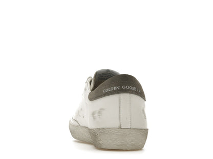 Golden Goose Super-Star White Red Grey