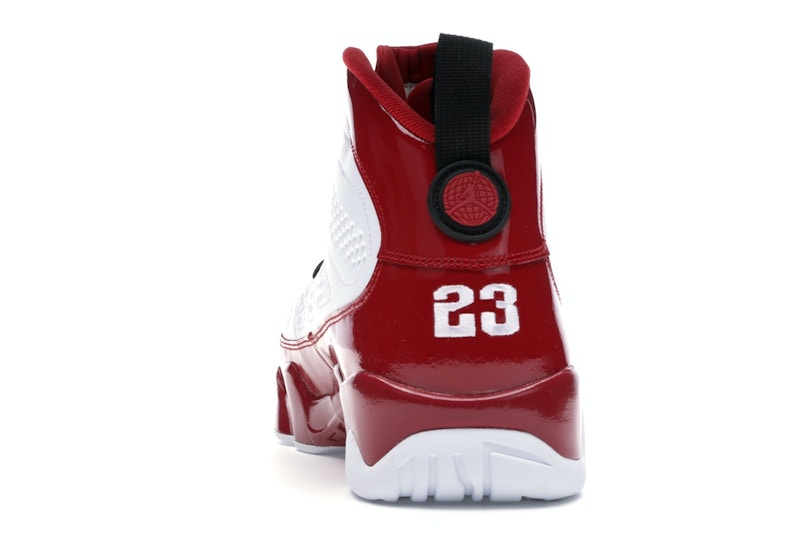 Jordan 9 Retro White Gym Red