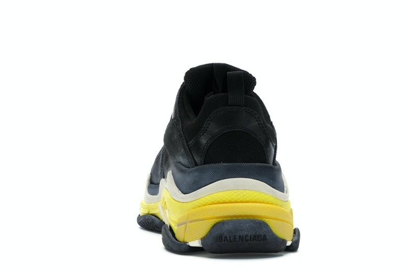 Balenciaga Triple S Black Yellow (Women's)