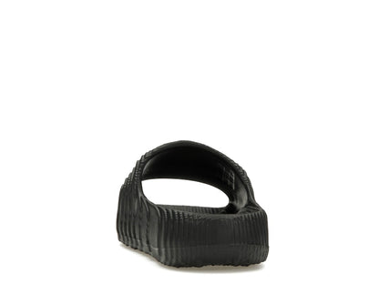 adidas Adilette 22 Slides Black Scarlet