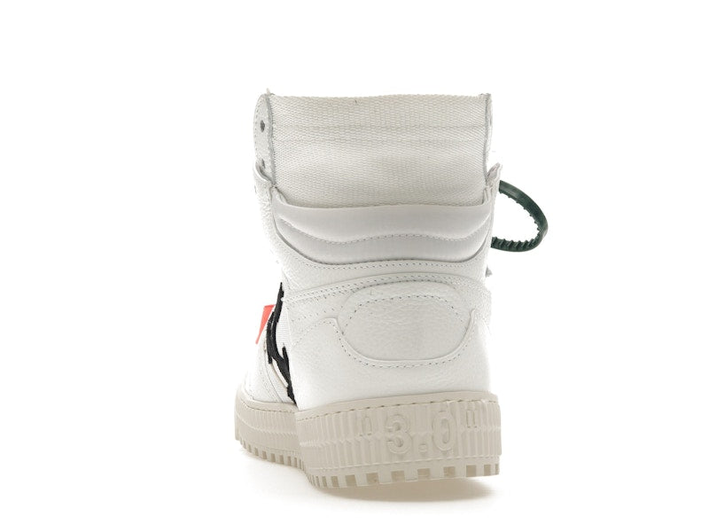OFF-WHITE Off Court 3.0 Leather White White Orange (Bold Medial Logo)
