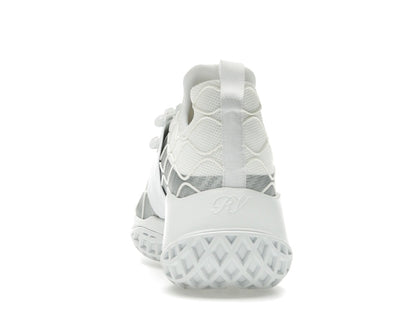 Roger Vivier Viv' Run Fabric Silver Crystal Buckle (Women's)