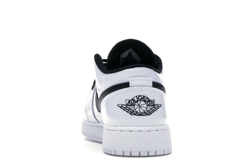 Jordan 1 Low White Black Patent (GS)