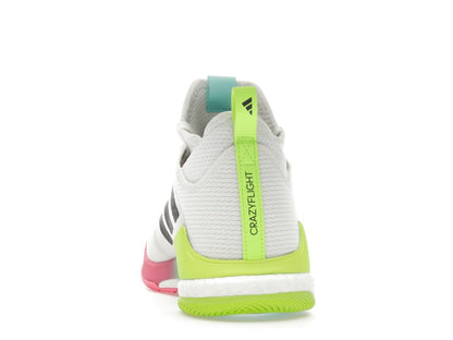 adidas Crazyflight Mid White Purple Aqua (Women's)