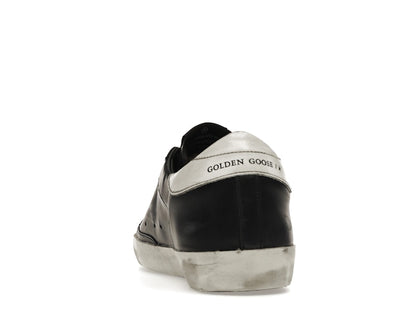 Golden Goose Super-Star Black White Leather