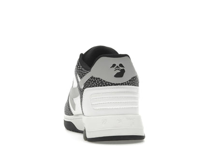 OFF-WHITE Out Of Office OOO Low Tops Black Grey with Dots