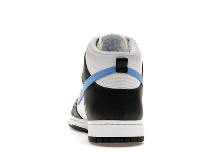 Nike Dunk High Retro FLC Black University Blue White