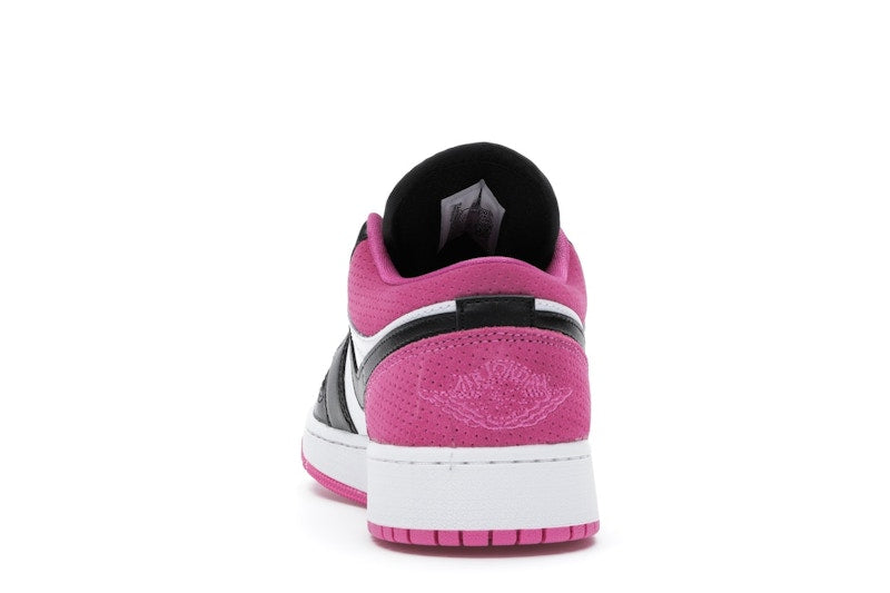 Jordan 1 Low Black Active Fuchsia (GS)