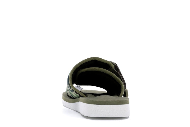Suicoke x Bape ABC Kaw-Ape Green