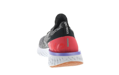 Nike Epic React Flyknit Black Red Orbit