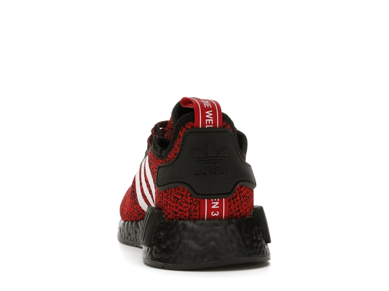 adidas NMD R1 Carbon Red White Black