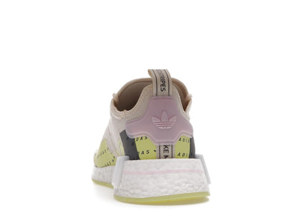 adidas NMD R1 Wonder White Pulse Yellow Pink (Women's)