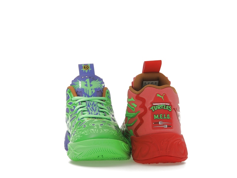 Puma LaMelo Ball MB.04 Teenage Mutant Ninja Turtles Raphael and Donatello (GS)