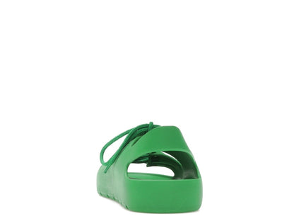 Bottega Veneta Jelly Lace Up Sandal Green (Women's)