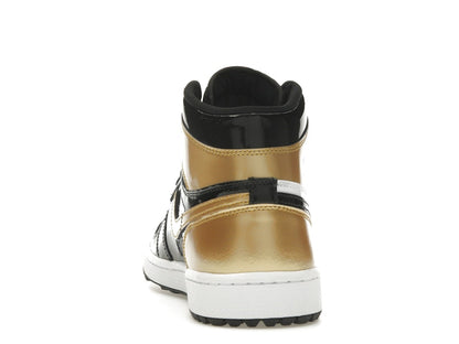 Jordan 1 Retro High Golf Patent Gold Toe