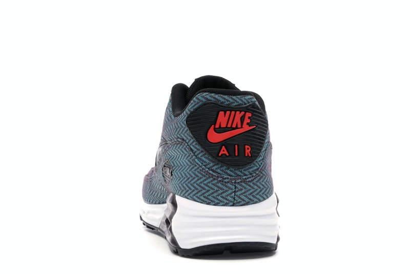 Nike Air Max Lunar90 Burgundy-Herringbone