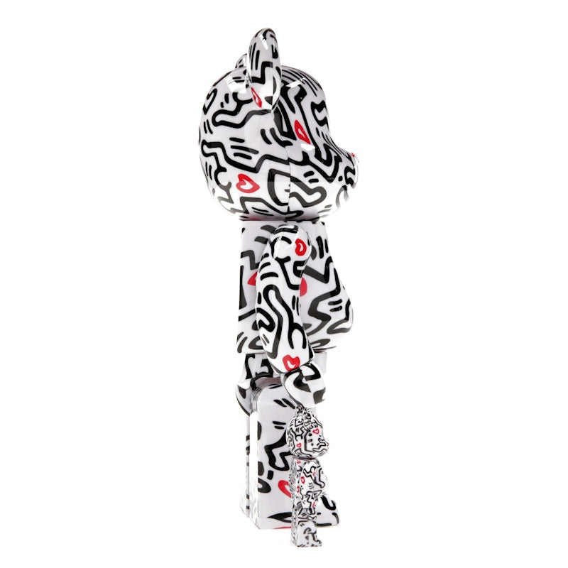 Bearbrick Keith Haring #8 100% & 400% Set
