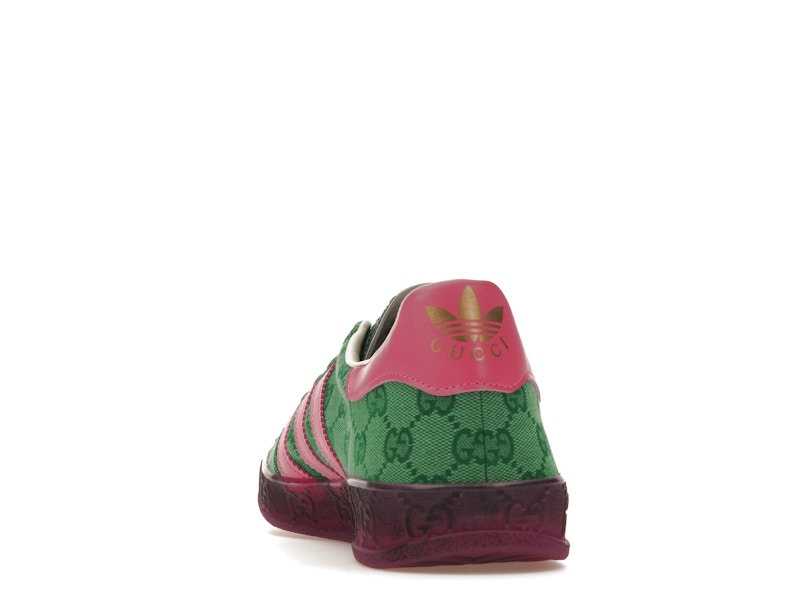 adidas x Gucci Gazelle Green GG Monogram (Women's)