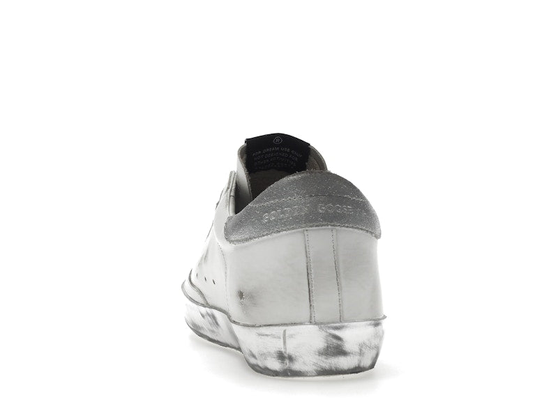 Golden Goose Super-Star White Silver Sparkle (Women's)