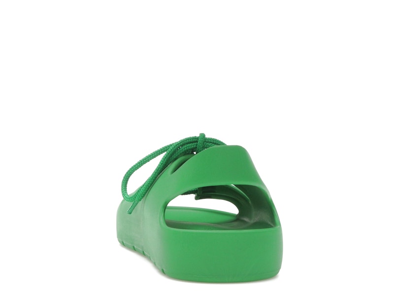 Bottega Veneta Jelly Lace Up Sandal Green