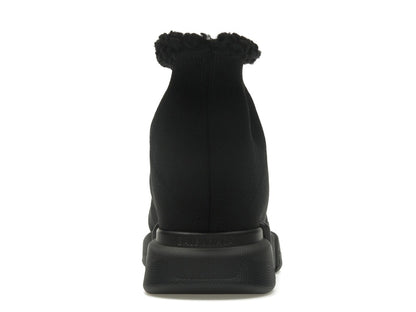 Balenciaga Speed 2.0 Recycled Fake Fur Black (Women's)