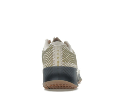 Nike Court Vapor 11 HC Premium Sanddrift Thunder Blue Gum Medium Brown Metallic Gold