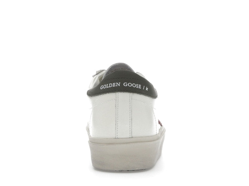 Golden Goose Hi Star White Pink Silver (Women's)