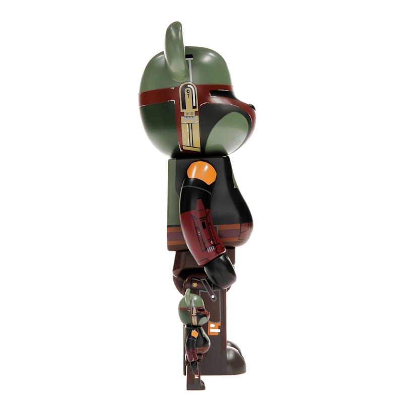 Bearbrick x Star Wars Boba Fett (Recovered Armor) 100% & 400% Set