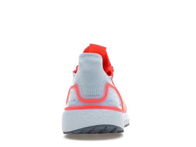 adidas Ultra Boost 19 Solar Red Glow Blue
