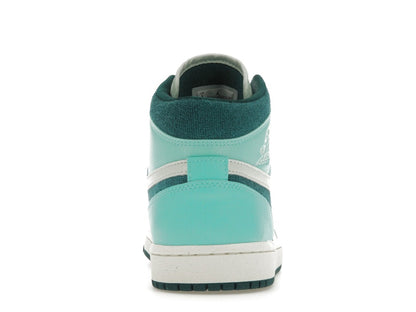 Jordan 1 Mid Chenille Bleached Turquoise (Women's)
