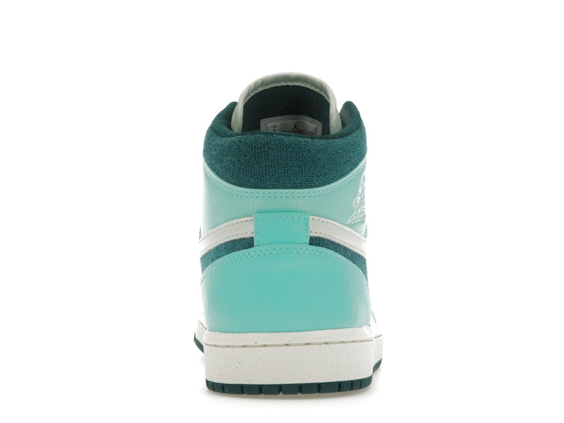 Jordan 1 Mid Chenille Bleached Turquoise (Women's)