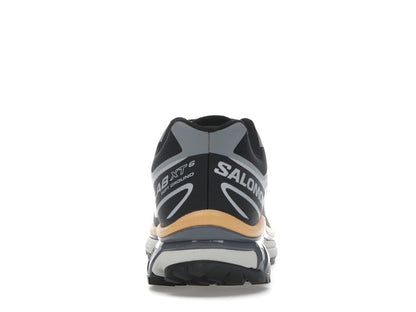 Salomon XT-6 Black Footwear Silver Warm Apricot