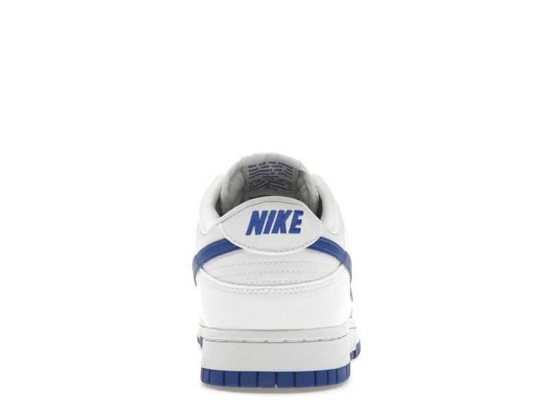 Nike Dunk Low White Hyper Royal