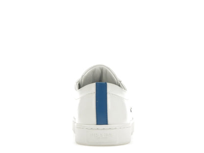 Prada Court Sneaker White Blue Leather (Women's)