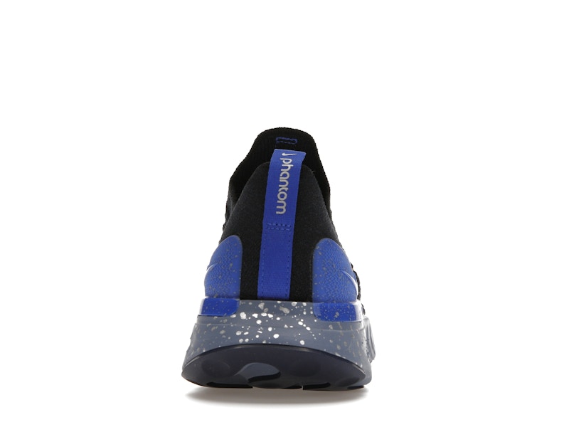 Nike React Phantom Run Flyknit 2 Black Hyper Royal