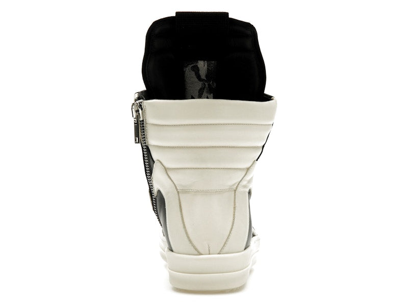 Rick Owens GeoBasket Oversized Eylet Black Milk