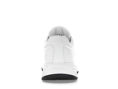 Prada PRAX 01 Sneakers Re-Nylon Brushed Leather White Black