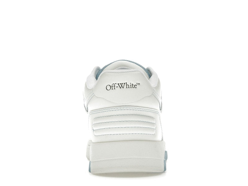 OFF-WHITE Out Of Office OOO Low Tops Light Blue White