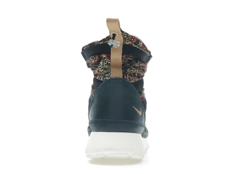 Nike Roshe Run Hi Sneakerboot QS Liberty of London Armory Navy (Women's)