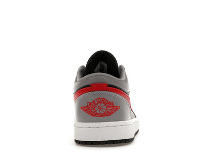 Jordan 1 Low Cement Grey Fire Red (Women's)