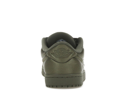 Jordan 1 Low Method of Make Satin Medium Olive (Women's)